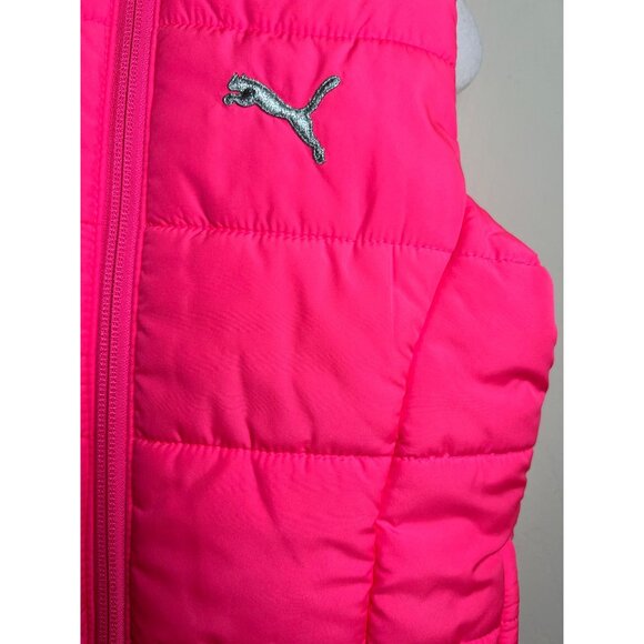 Puma Puffer Quilted Vest Jacket - Picture 11 of 11